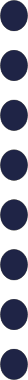 vertical blue dots divider